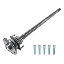 Load image into Gallery viewer, Yukon Gear Left Rear 4340 Chromoly Double Drilled Axle Kit Jeep JL/JT Rubicon 32 Spline 32.2in Long - Black Ops Auto Works