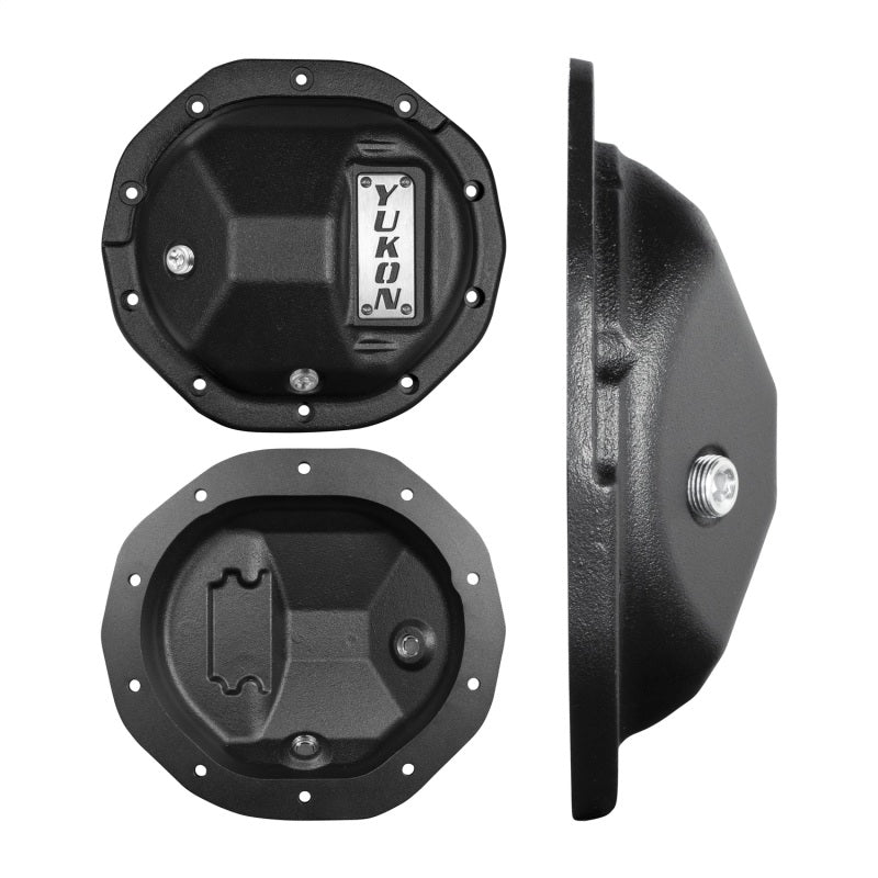 Yukon Hardcore Nodular Iron Cover for Rear GM 8.6in w/8mm Cover Bolts Yukon Gear & Axle YUKYHCC-GM8.5-M