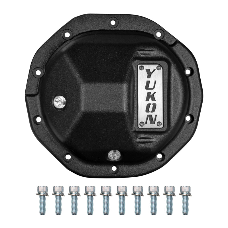 Yukon Hardcore Nodular Iron Cover for Rear GM 8.6in w/8mm Cover Bolts Yukon Gear & Axle YUKYHCC-GM8.5-M