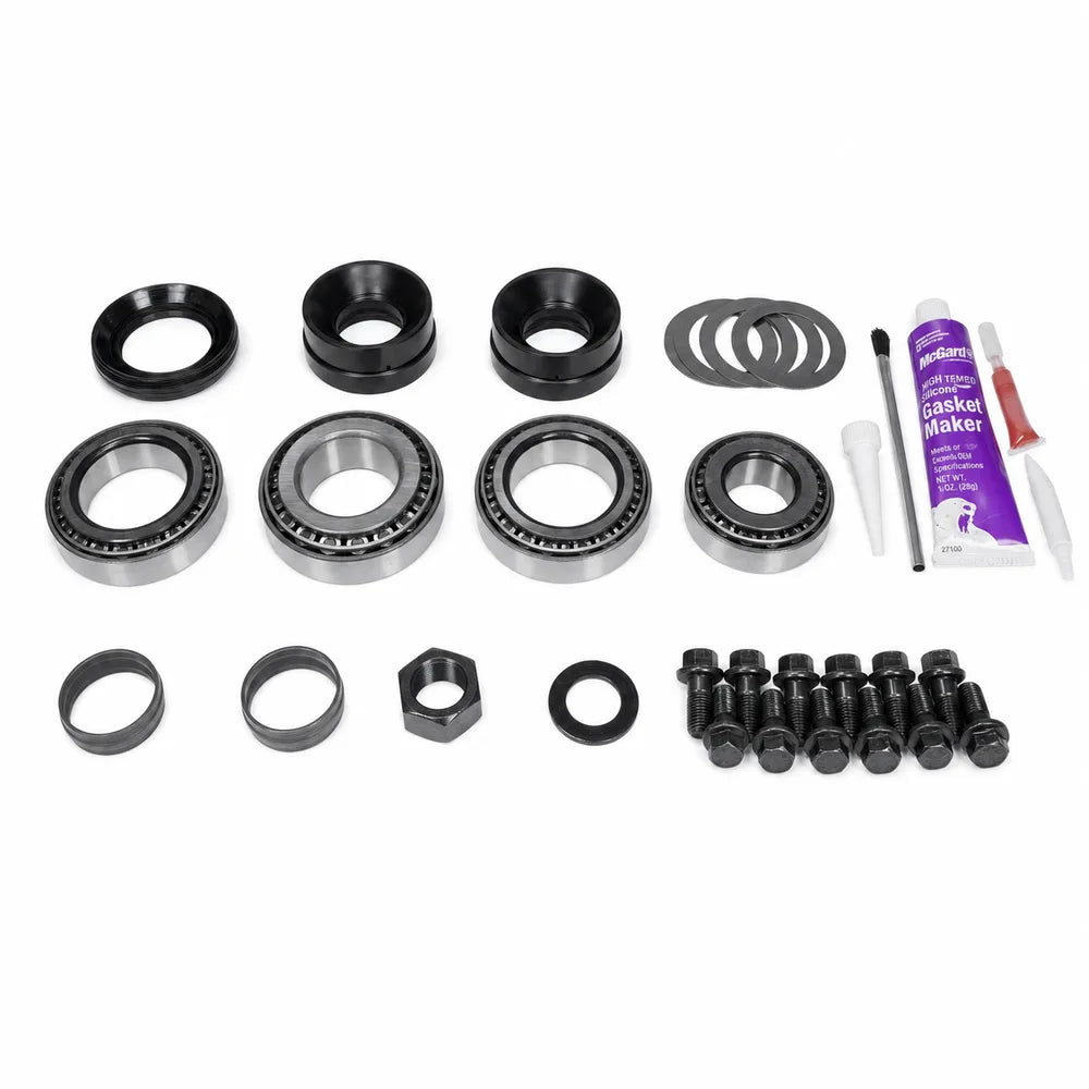 Yukon Gear Master Overhaul Kit 9.25in for 2019+ RAM 2500 3500 contents flat lay