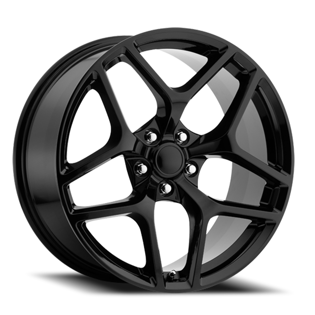 Z28 Camaro Replica Flow Form Wheels Gloss Black Factory Reproductions FR 27F-Wheels - Cast-Factory Reproductions-746241348500-20x11 5x120 +43 HB 66.9-