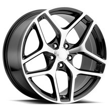 Load image into Gallery viewer, Z28 Camaro Replica Flow Form Wheels Gloss Black Machine Face Factory Reproductions FR 27F-Wheels - Cast-Factory Reproductions-746241493248-20x9 5x120 +27 HB 66.9-