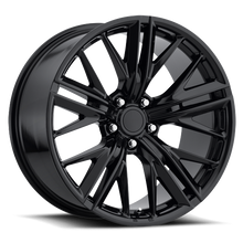 Load image into Gallery viewer, ZL1 Camaro Replica Wheels Gloss Black Factory Reproductions FR 28-Wheels - Cast-Factory Reproductions-746241344052-20x9 5x120 +25 HB 66.9-