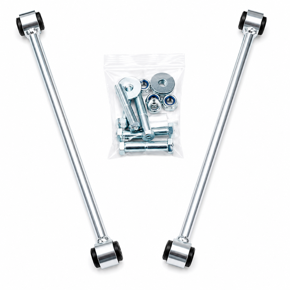 Zone Offroad ZONF5808 rear sway bar links for lifted Ford Super Duty suspension