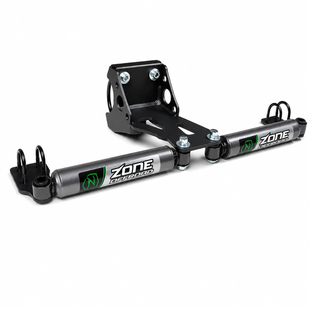 Zone Offroad ZORZONF8002 Ford F250 F350 Dual Stabilizer Kit