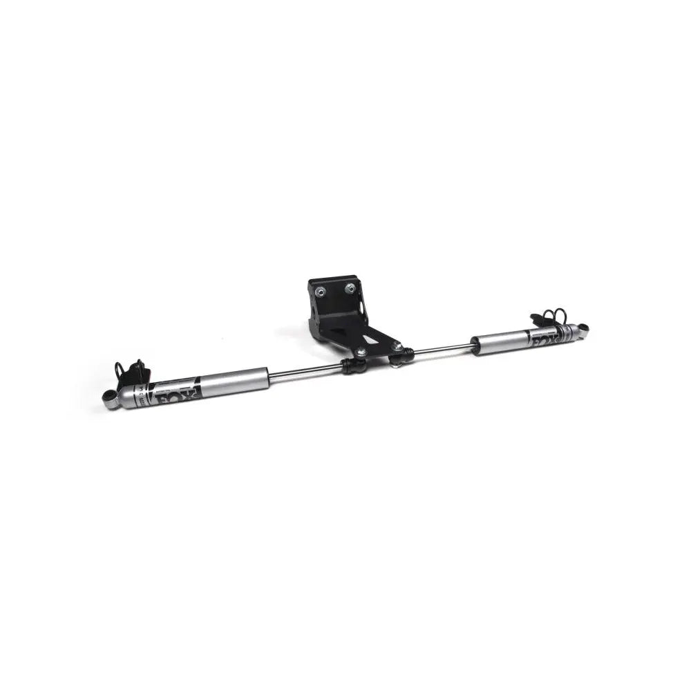 Zone Offroad ZONF102F dual steering stabilizer kit with FOX Adventure Series shocks