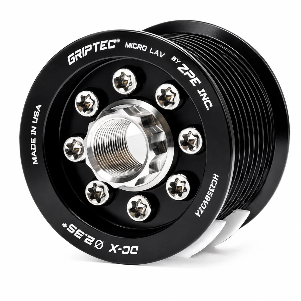ZPE GripTec 10-Rib Hellcat Pulley and Hub Kit - Select Size - product view 1