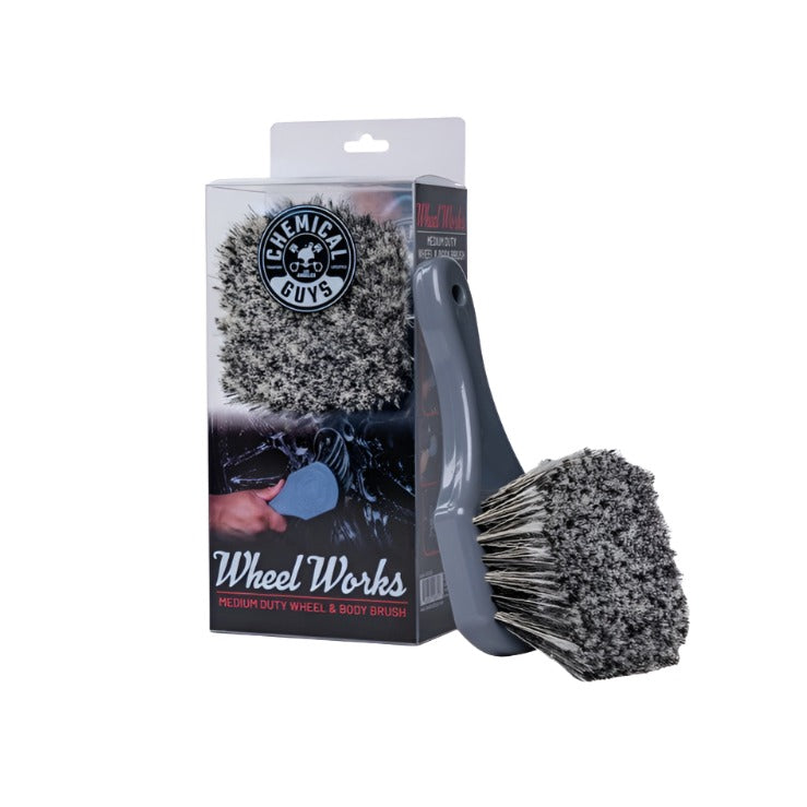 Chemical Guys Wheel Works Wheel & Body Brush Chemical Guys