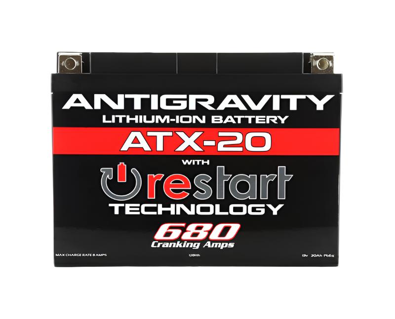 Antigravity YTX20 Lithium Battery w/Re-Start Antigravity Batteries