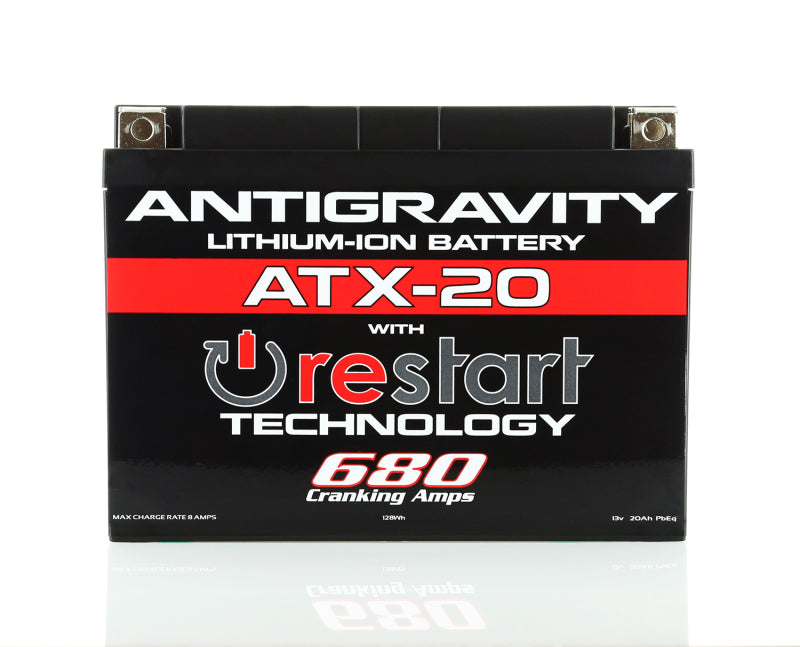 Antigravity YTX20 Lithium Battery w/Re-Start Antigravity Batteries