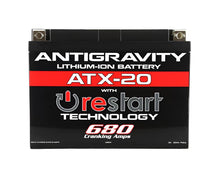 Load image into Gallery viewer, Antigravity YTX20 Lithium Battery w/Re-Start Antigravity Batteries