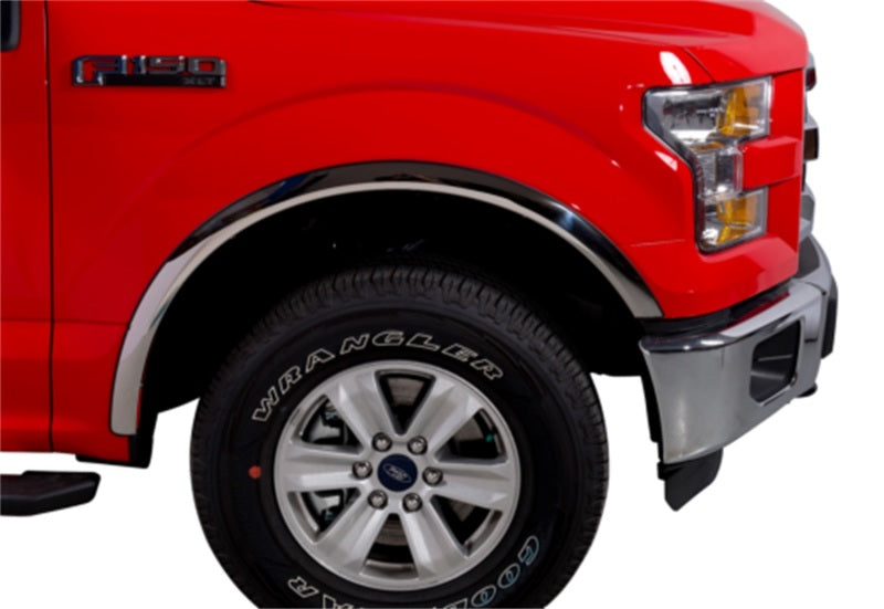 Putco 2021 Ford F-150 Stainless Steel Fender Trim - w or w/o Factory Fender Flares Putco