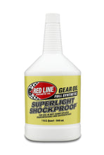 Load image into Gallery viewer, Red Line SuperLight ShockProof Gear Oil - Quart Red Line