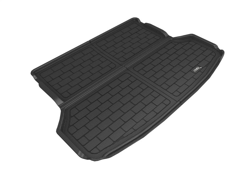 3D Maxpider 2022 Subaru Forester Kagu Black Cross Fold Cargo Liner-Floor Mats - Rubber-3D MAXpider