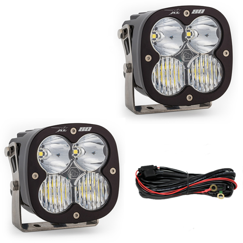 Baja Designs Jeep JL/JT Rubicon Steel Bumper LED Light Kit XL 80-Light Bars & Cubes-Baja Designs-810031742509-