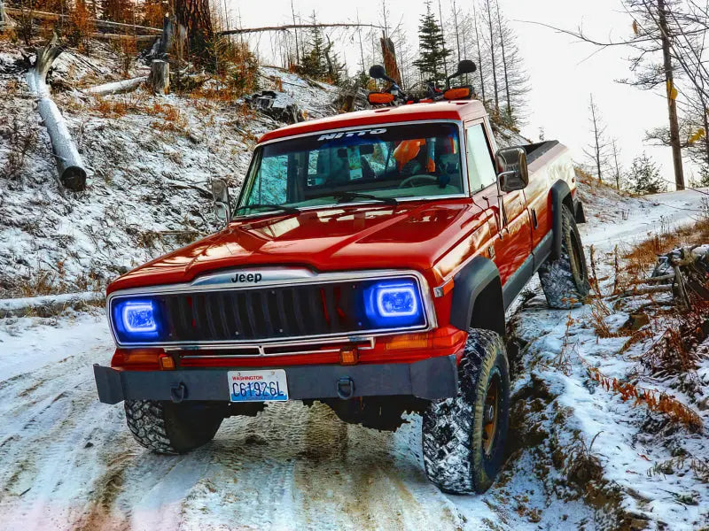 Oracle Pre-Installed Lights 7x6 IN. Sealed Beam - ColorSHIFT Halo ORACLE Lighting