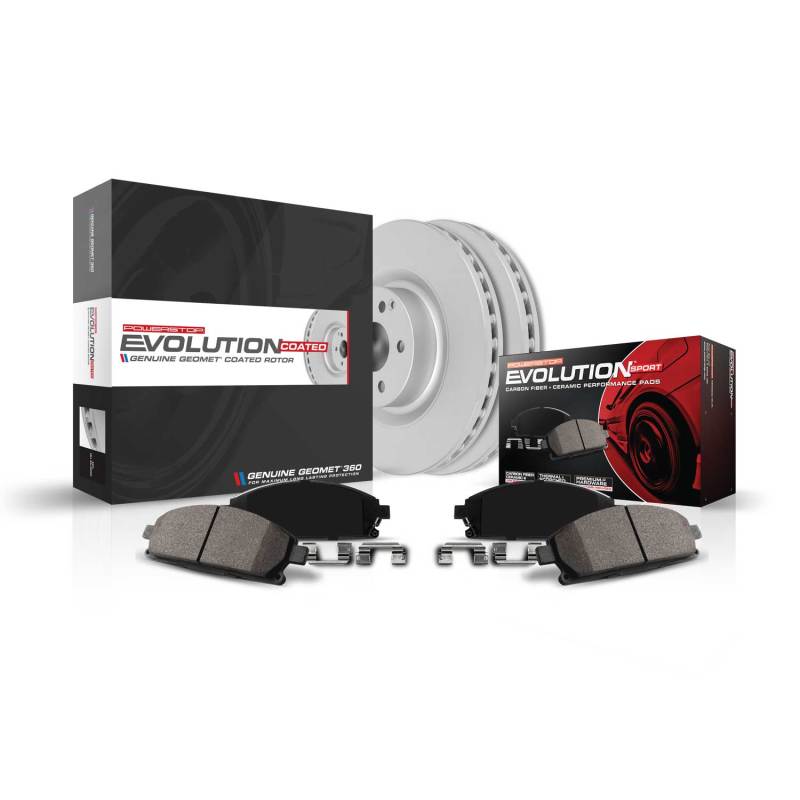 Power Stop 2021 Ford Bronco Front Z23 Evolution Brake Kit-Brake Kits - Performance D&S-PowerStop