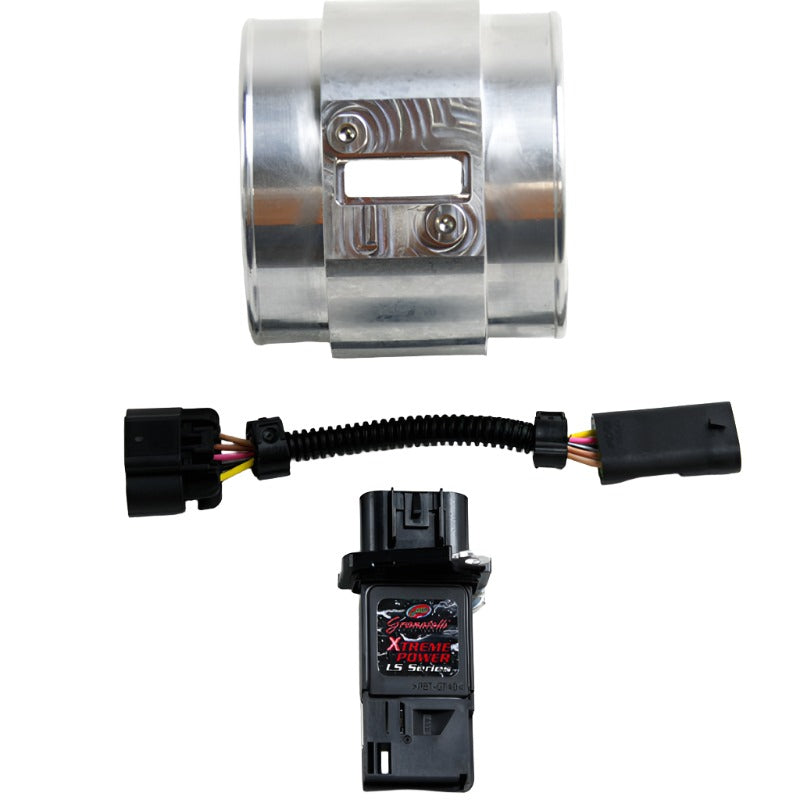 Granatelli GM Series 95mm Mass Airflow Sensor Housing w/5-Pin to Slot Style GM MAF Harness Granatelli Motor Sports