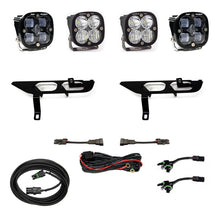 Load image into Gallery viewer, Baja Designs 2021+ Ford F150 Fog Pocket Kit SAE Clear Squadron Pro DC Baja Designs