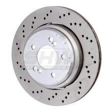 Load image into Gallery viewer, SHW 06-08 BMW Z4 3.2L Left Rear Cross-Drilled Lightweight Brake Rotor (34212282303) SHW Performance