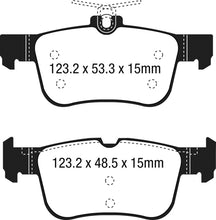 Load image into Gallery viewer, EBC 15+ Ford Edge 2.0 Turbo FWD Ultimax2 Rear Brake Pads EBC