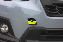 Load image into Gallery viewer, Perrin 2022 Subaru WRX / 18-21 Crosstrek / 14-21 Forester Tow Hook Kit (Front) - Neon Yellow Perrin Performance