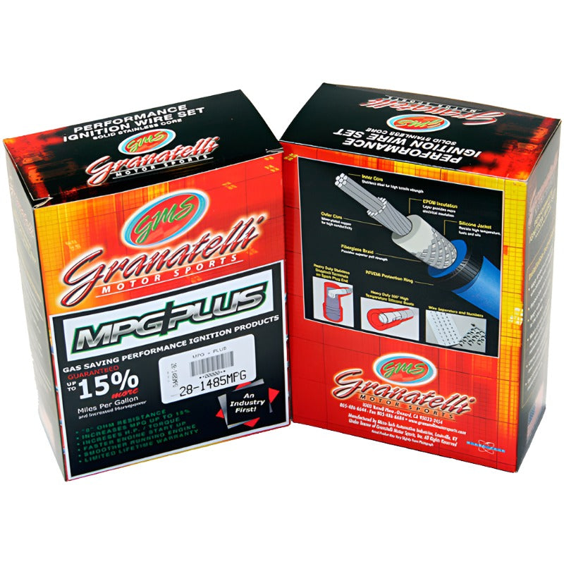 Granatelli 96-98 Ford Mustang GT 4.6L 2V Perf Ignition Wire Set Granatelli Motor Sports