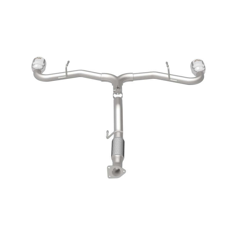 MagnaFlow Cat-Back 2015 Alfa Romeo 4C 1.7L SS 2.5in Dual Split Rear 4.in Tips Magnaflow