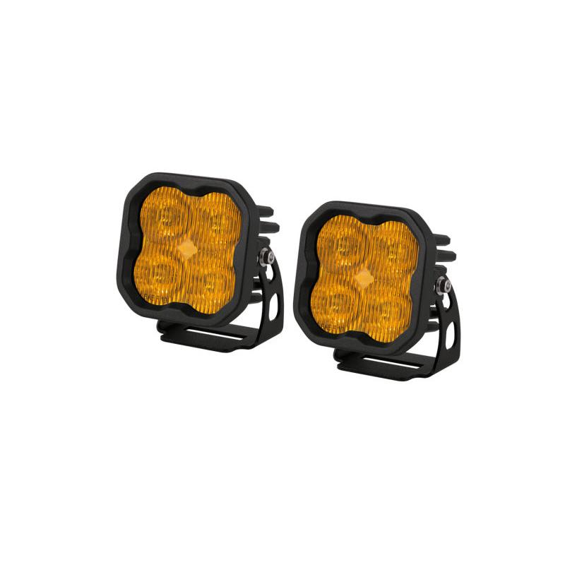 Diode Dynamics SS3 Max ABL - Yellow SAE Fog Standard (Pair)-Light Accessories and Wiring-Diode Dynamics-691025932287-