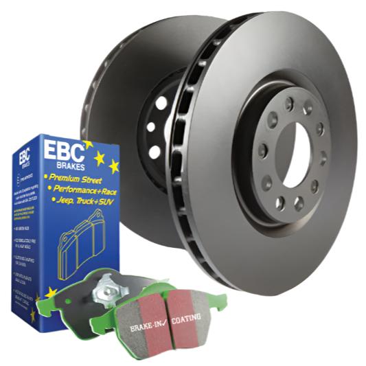 EBC S11 Kits Greenstuff Pads and RK Rotors-Brake Rotors - OE-EBC-