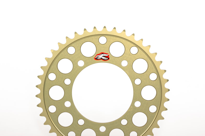Renthal 84-23 Kawasaki ZX 400-750/ER650/Versys 650/Z650-800 Rear Sprocket - H Anod 520-47P Teeth - Black Ops Auto Works
