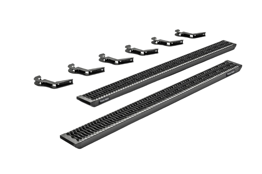N-Fab Growler Fleet 15.5-19 Dodge RAM 1500 (Classic Model Only) Crew Cab - Cab Length - Tex. Black-Running Boards-N-Fab