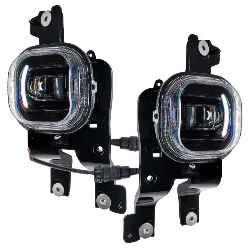 Oracle 08-10 Ford Superduty High Powered LED Fog (Pair) - 6000K-Fog Lights-ORACLE Lighting