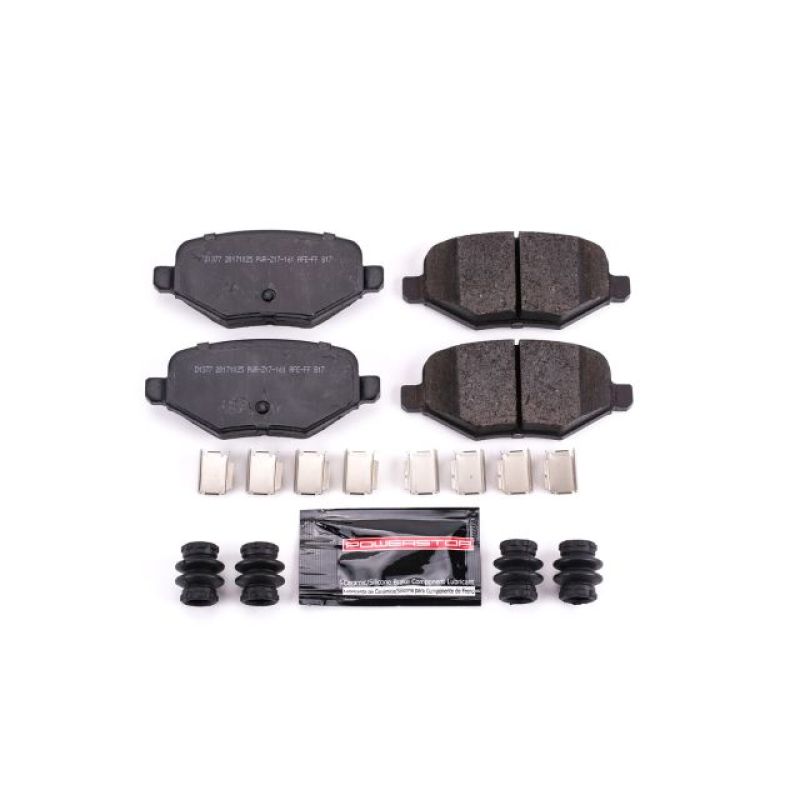 Power Stop 11-13 Ford Edge Rear Z23 Evolution Sport Brake Pads w/Hardware-Brake Pads - Performance-PowerStop