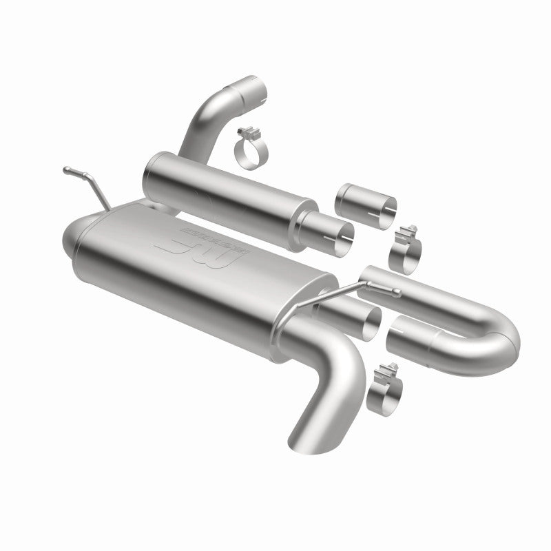 MAGNAFLOW マグナフローjeep ジープJLラングラー2.0 マフラー MagnaFlow 18-23 Jeep Wrangler JL 2.0L/3.6L Overland Series Axle