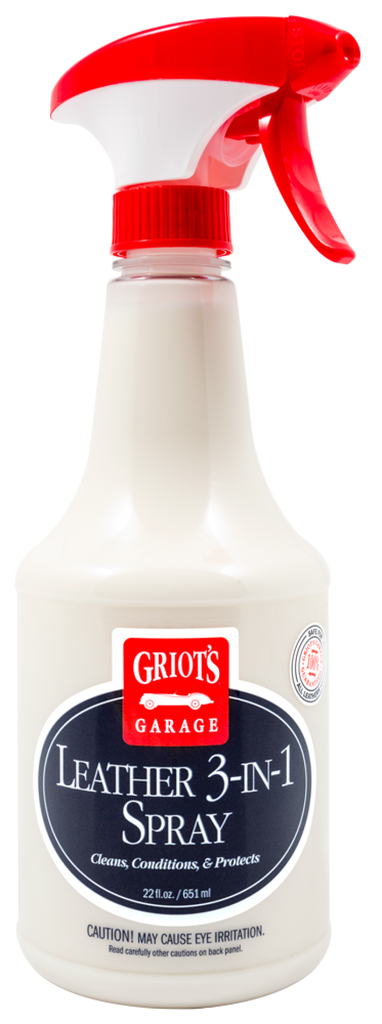 Griots Garage Leather 3-in-1 Spray - 22oz Griots Garage