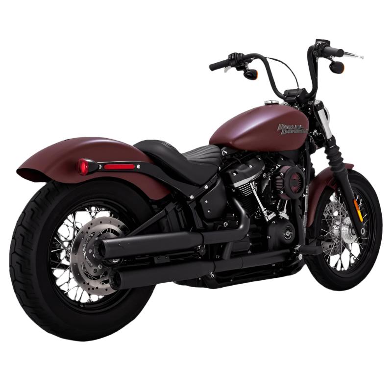 Vance & Hines 18-22 Harley Davidson Softail Eliminator 300 PCX Slip-Ons Exhaust - Black Vance and Hines
