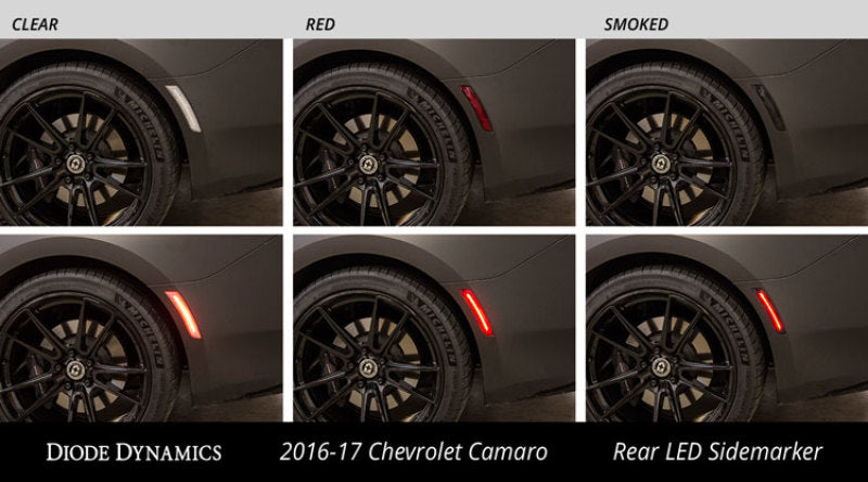 Diode Dynamics 16-21 Chevrolet Camaro LED Sidemarkers Smoked (set) Diode Dynamics