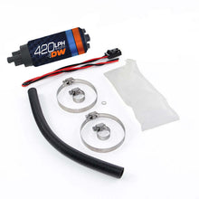 Load image into Gallery viewer, Deatschwerks DW420 Series 420lph In-Tank Fuel Pump w/ Install Kit For 90-96 300ZX Z32-Fuel Pumps-DeatschWerks-00887753542465-