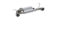 Load image into Gallery viewer, QTP 07-18 Jeep Wrangler 3.6L/3.8L 304SS Screamer Axle Back Exhaust w/4in Tips QTP