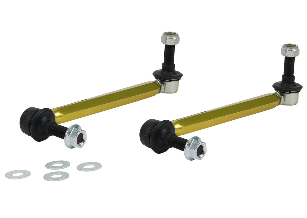 Whiteline-Whiteline Universal Sway Bar - Link Assembly Heavy Duty Adjustable 12mm Steel Ball/Ball Style