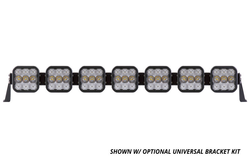 Diode Dynamics SS5 Pro Universal CrossLink 7-Pod Lightbar - White Combo Diode Dynamics