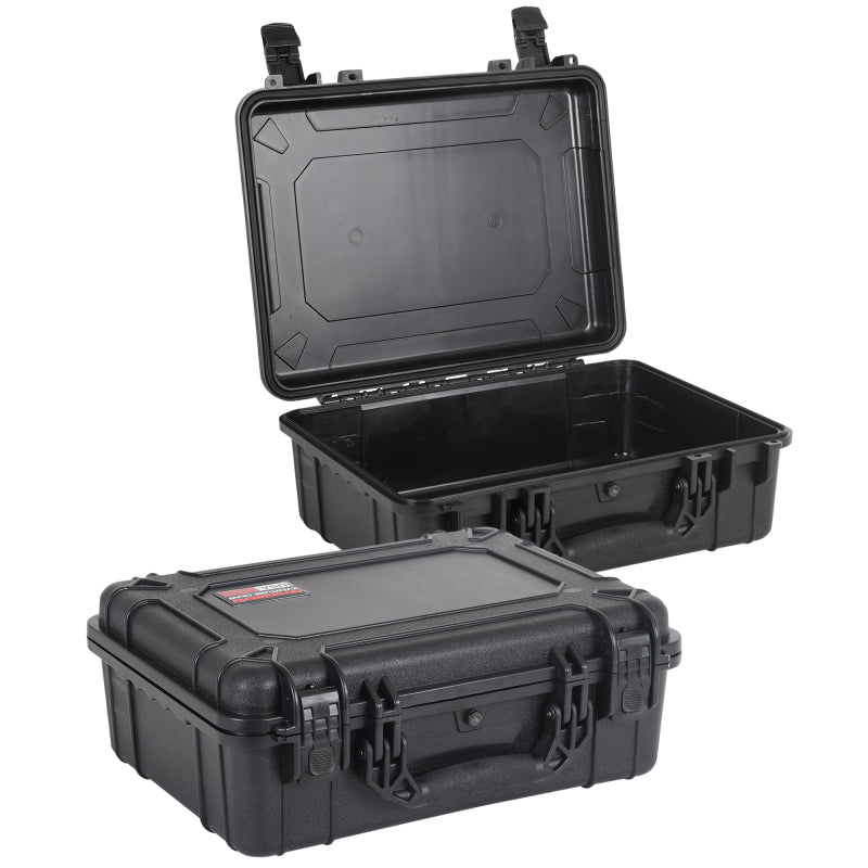 Go Rhino XVenture Gear Hard Case - Large 20in. / Lockable / IP67 / Automatic Air Valve - Tex. Black Go Rhino