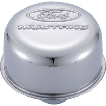 Load image into Gallery viewer, Ford Racing Chrome Breather Cap w/ Ford Mustang Logo Ford Racing