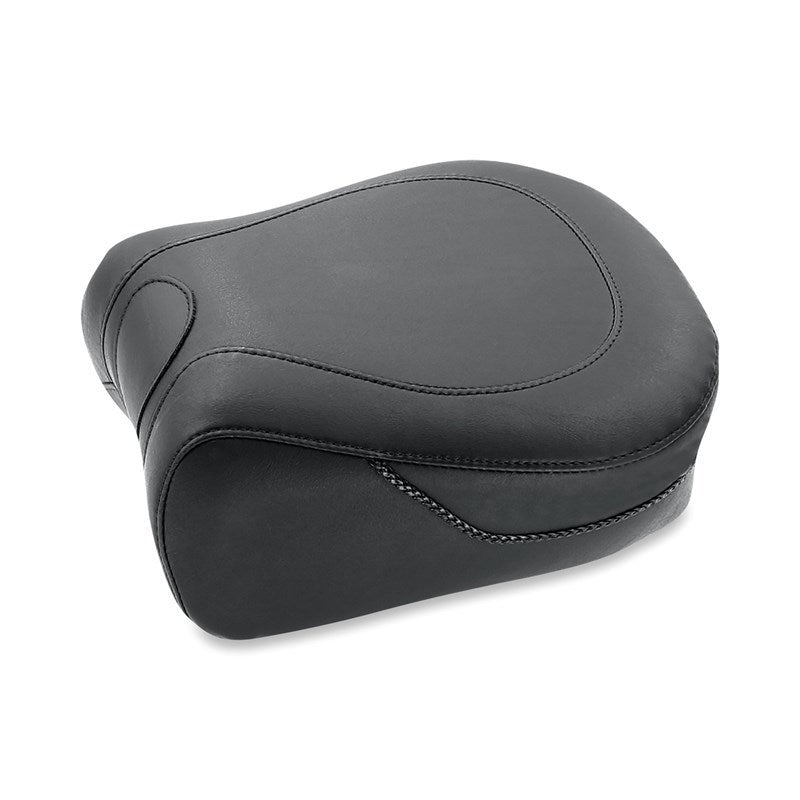 Mustang 97-07 Harley Electra Glide, Rd Glide Lowdown Standard Touring Passenger Seat - Black Mustang Motorcycle