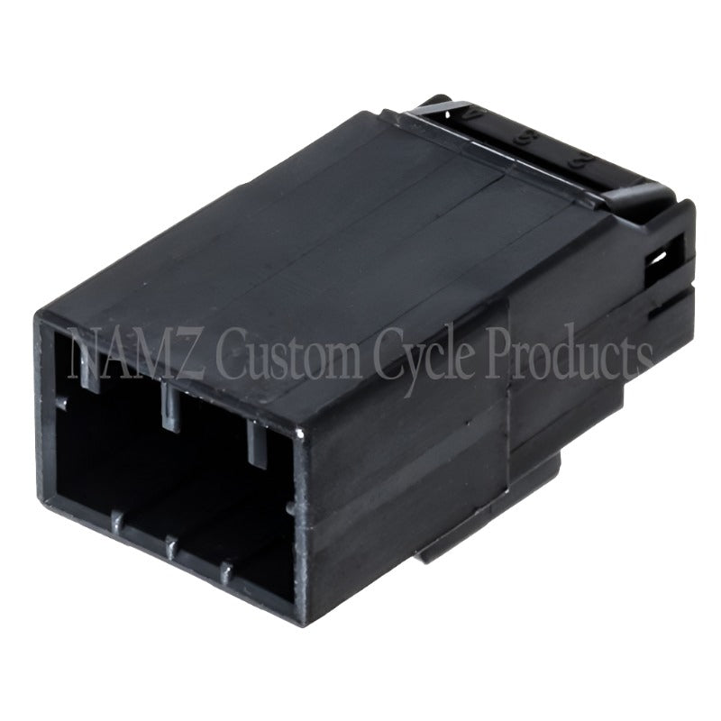 NAMZ AMP Multilock 4-Position Male Wire Cap Housing (HD 73104-96BK)-Wiring Connectors-NAMZ