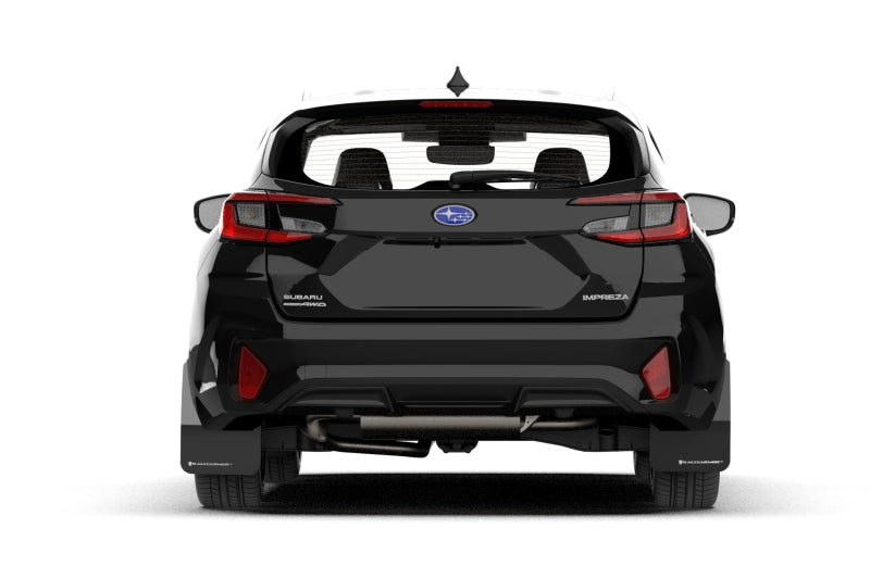 Rally Armor 2024 Subaru Impreza Black UR Mud Flap w/ Light Blue Logo Rally Armor