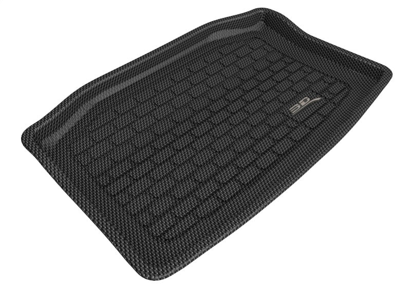 3D MAXpider 2018-2021 Tesla Model 3 Rear Lower Kagu Cargo Liner - Black-Floor Mats - Rubber-3D MAXpider