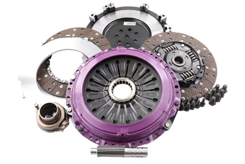 XClutch 1997 Mitsubishi Lancer EVO IV 2.0L 10.5in Twin Sprung Organic Clutch Kit-Clutch Kits - Multi-XCLUTCH
