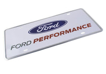 Load image into Gallery viewer, Ford Racing Ford Performance License Plate - Single Ford Racing